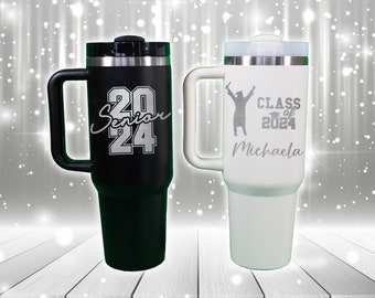 Personalized Gifts for Her High School Graduation 2024, College Graduation Gift, Graduation Tumbler, Senior Student Graduation Gifts for him