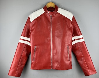 Etsy vintage leather jacket hotsell