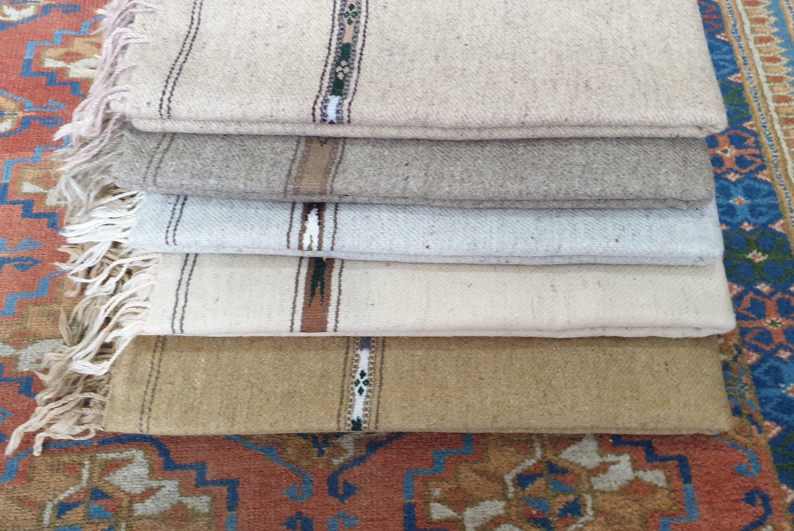 100 Wool Hand Made Traditional Shawl & Blanket Chadar / Etsy