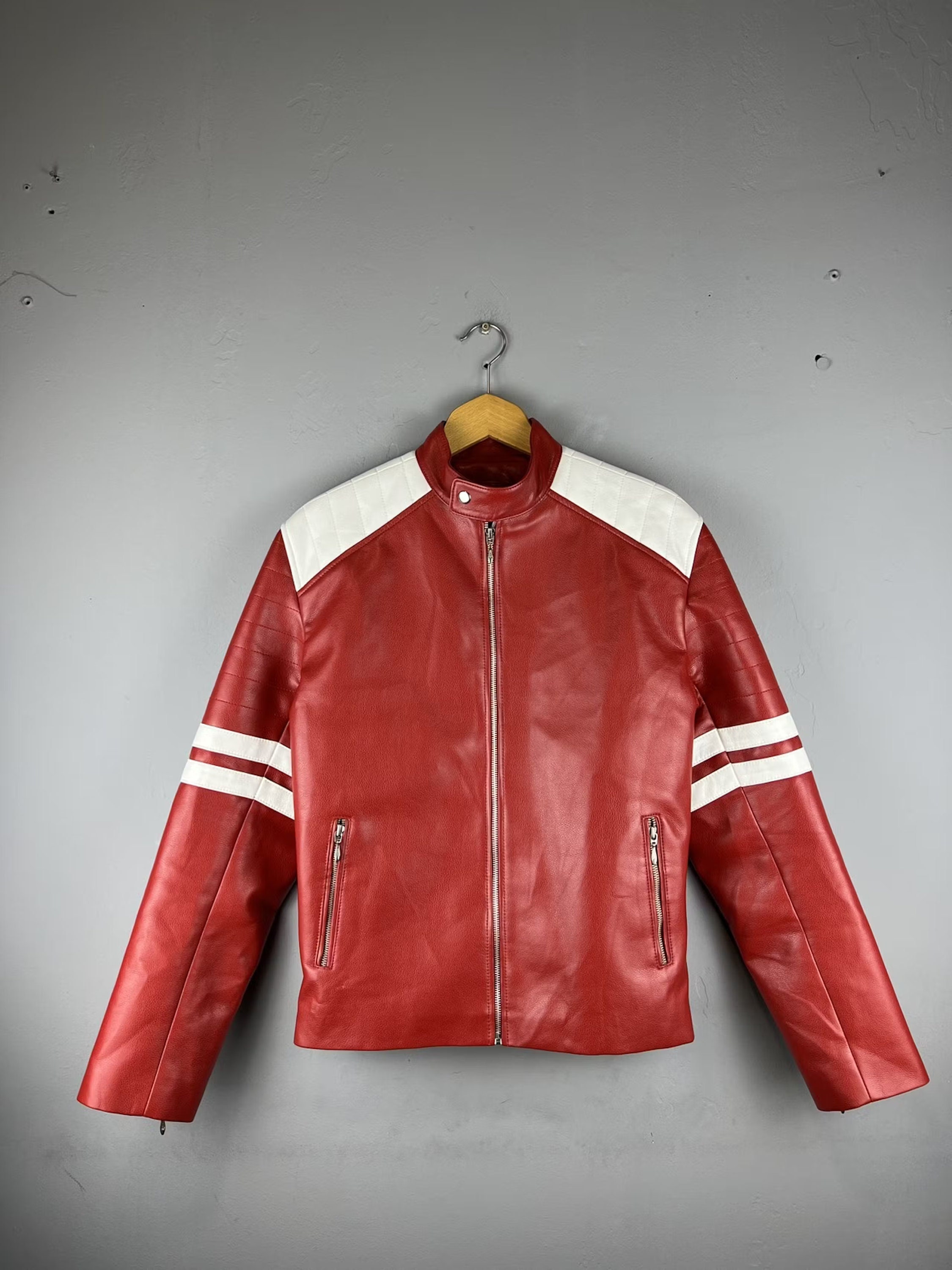 ジャケット・アウター 1990s 2000s archive red leather coat , 90s 00s archive red leather coat , Buy 90s Red Leather Coat Online