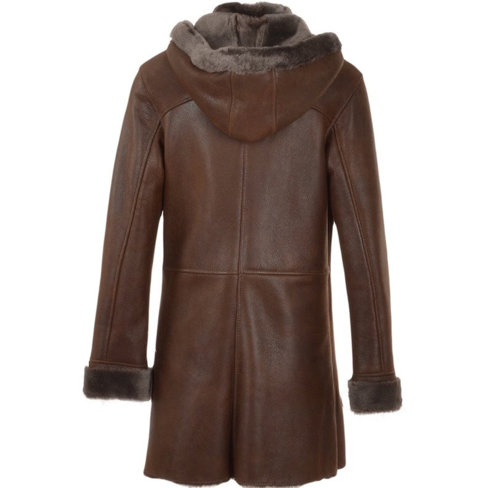 Women's Shearling Duffle Coat