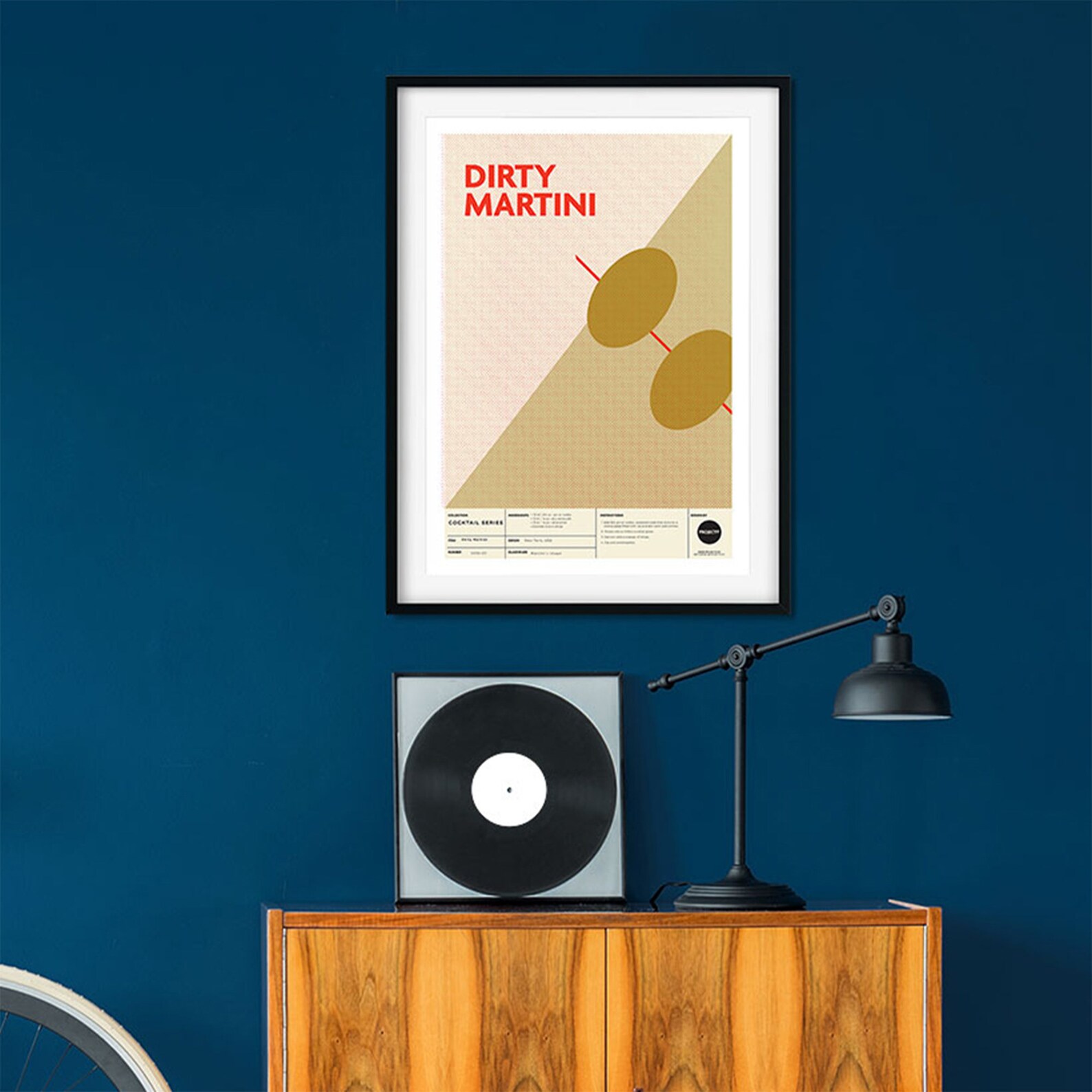 Dirty Martini Cocktail Wall Art Home Decor Wall Art - Etsy