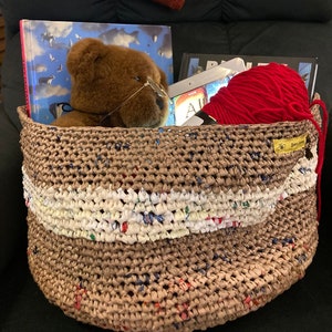 Plarn Basket Etsy