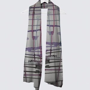 Watercolor scarf