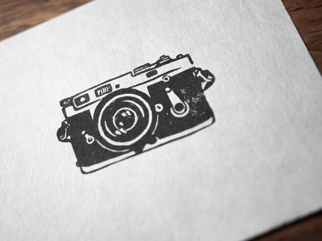 35mm - Mini Linocut Print - Etsy