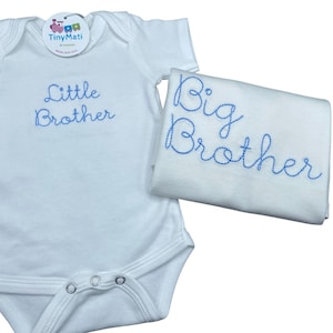 Little Brother Shirt,Middle Brother Shirt, Big Brother Shirt, Biggest Brother Shirt, Matching Sibling Shirt, Matching Family Shirt