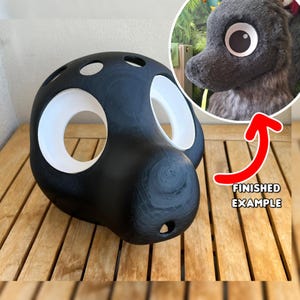 Worm on a String inspired Fursuit Head Base