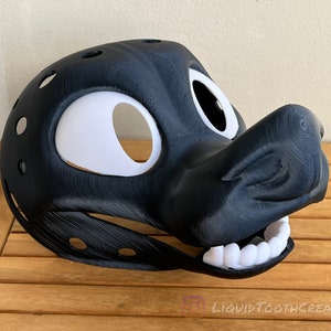 Toony Canine Fursuit 3D printed Head Base