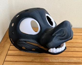 Ultra Toony Canide Fursuit 3D-geprinte hoofdbasis
