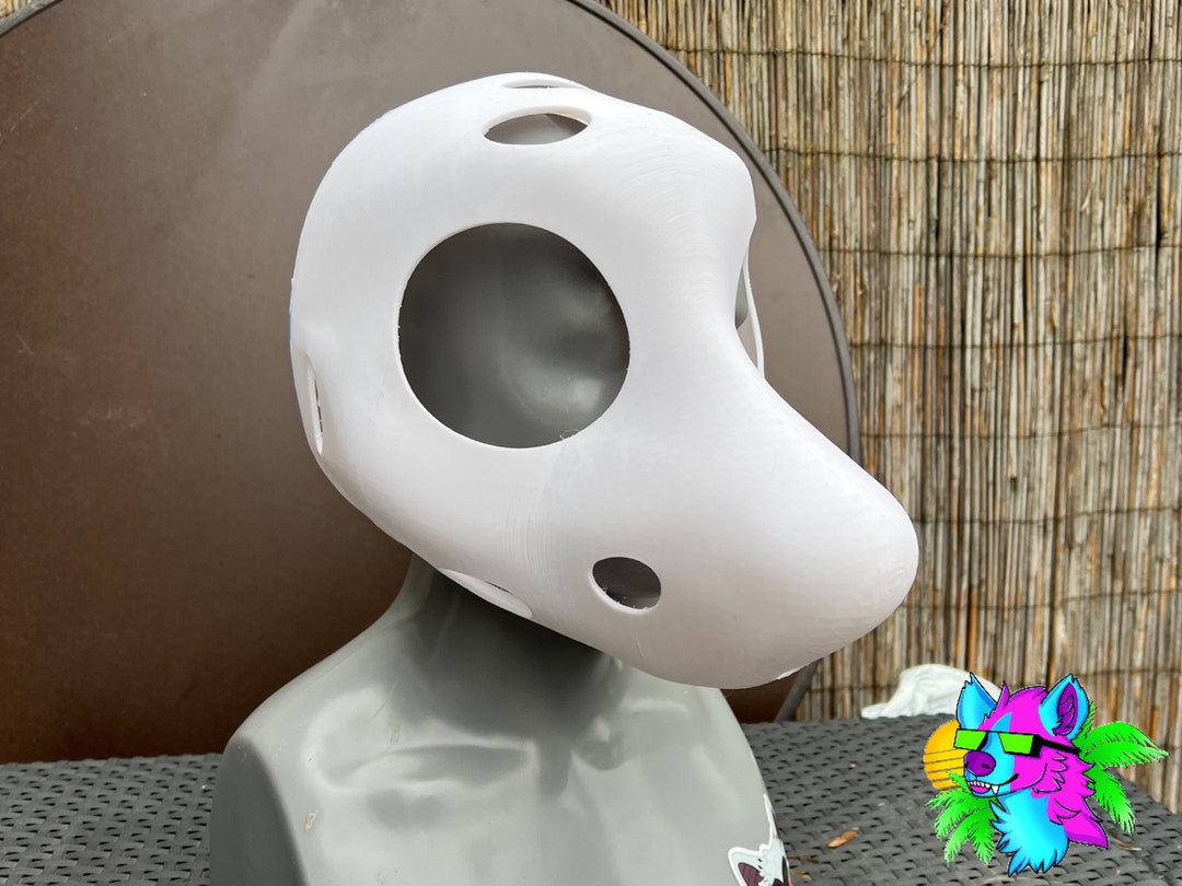 Worm on A String Fursuit Head Base - Etsy