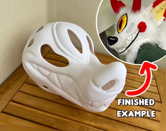 Cyclops V2 3D printed Fursuit Head Base