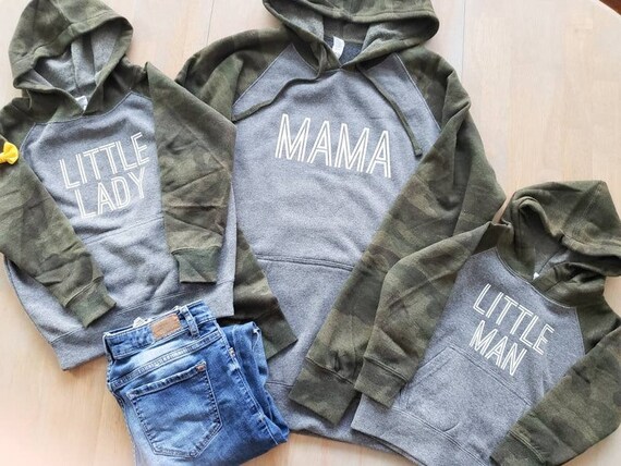 Mama Camo Hoodie Boy Camo Hoodie Girl 