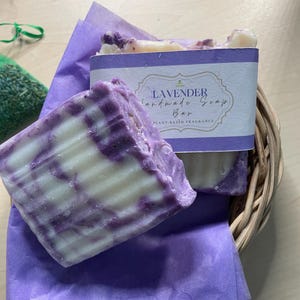 Triple Milled Lavender Soap Organic, Vegan, Long lasting