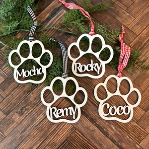 Personalized Dog Paw Rug - Up to 5 Dogs - Birthday/Christmas Gift Idea For Dog Lover - Home Sweet Home main image 1