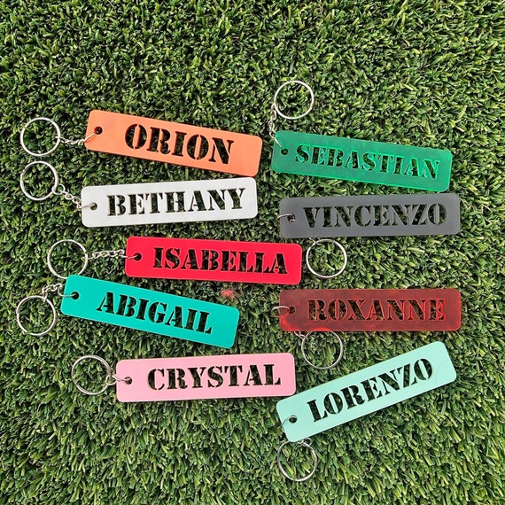 Personalized Name Tag for Bag Personalized Name for Backpack Etsy