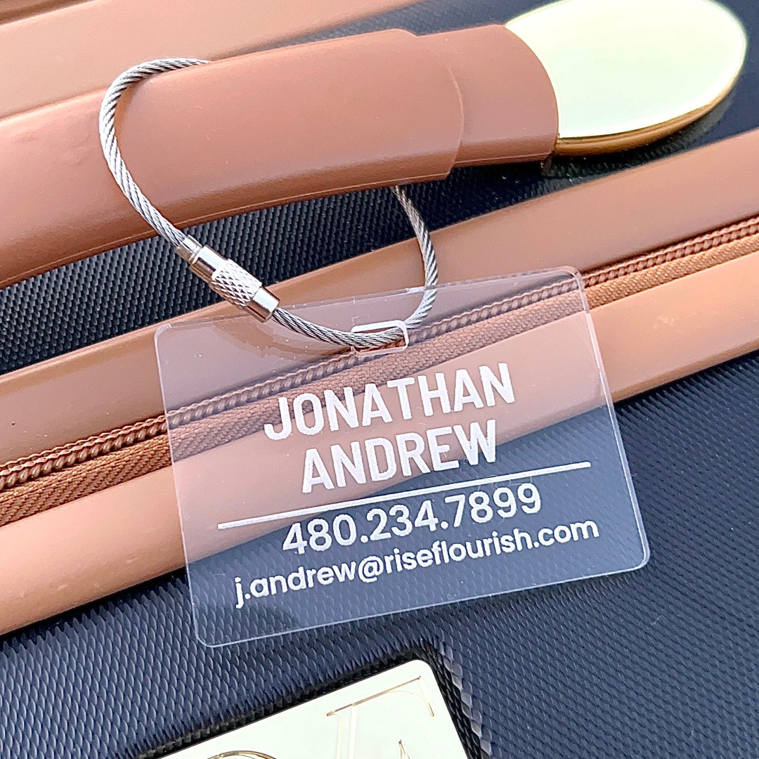 Luggage Tags Personalized, Custom Luggage Tag, Backpack Tag, Bag Tags