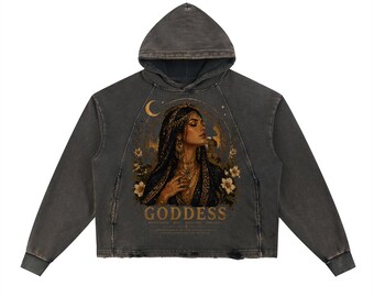 Sudadera con capucha de diosa de Oriente Medio/Swana
