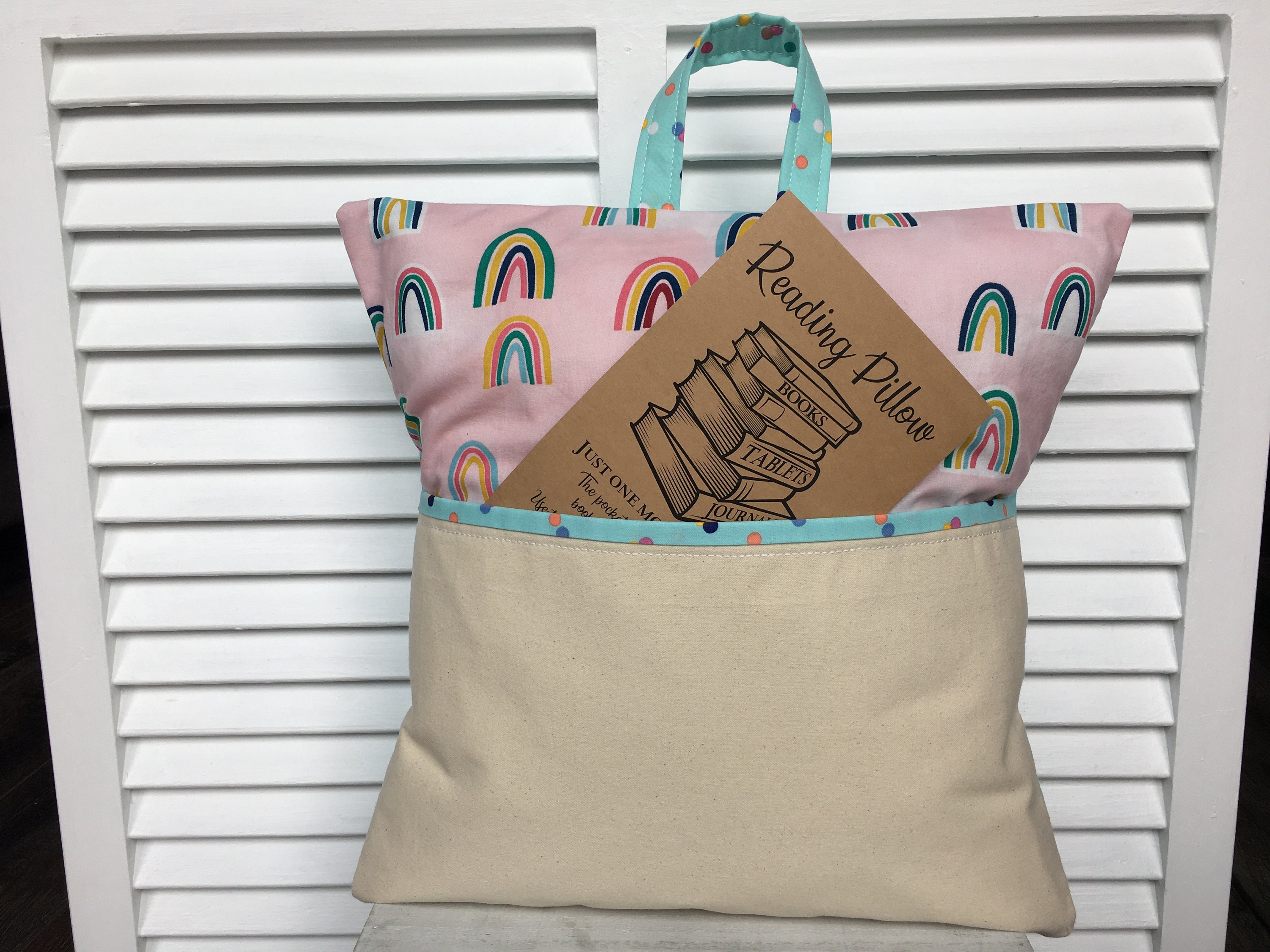 reading pillow covers