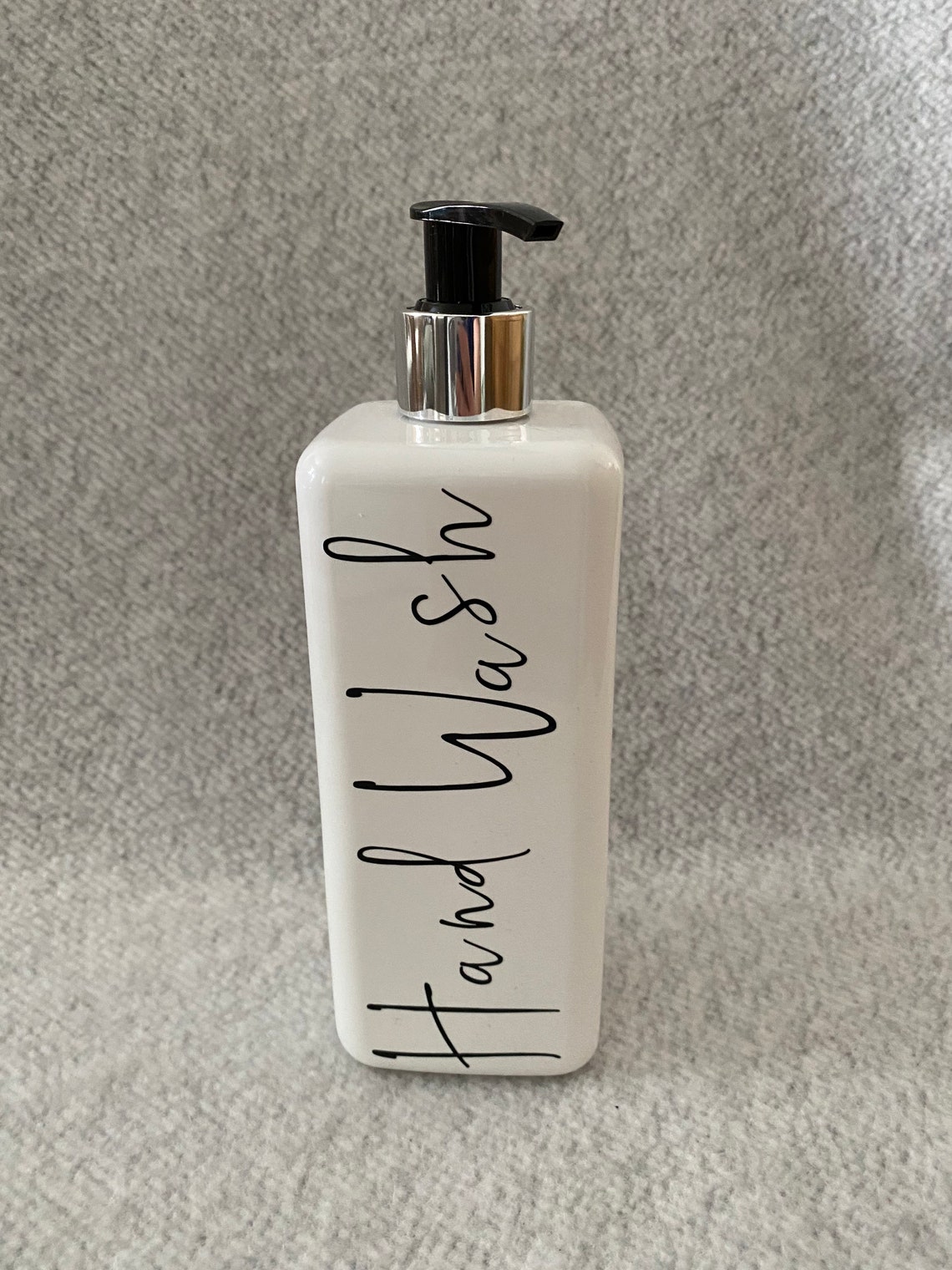 Shampoo and conditioner pump bottles 500ml personalised for Etsy