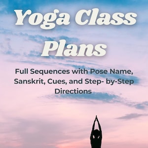 Planes de clases de yoga: Vinyasa, Restaurativo, Power (Descarga en PDF)