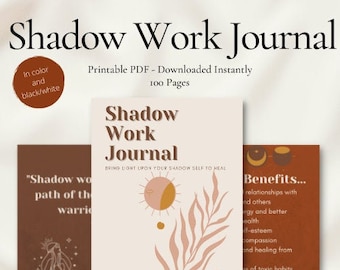 Shadow Work Journal l Printable Ebook l A4 Größe