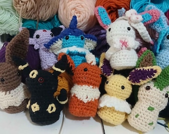 Pokemon eeveelutions mini plush
