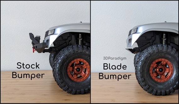 Traxxas TRX4 Low-Profile Front Bumper 3D model 3D printable