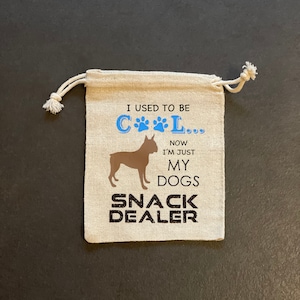 Pet Treat Bag, Dog Treat Bag, Training Treats, Dog Walking Treats, Dog Gift, Gift for Dog Lovers, Personalised Dog Treat Bag, Dog Treats