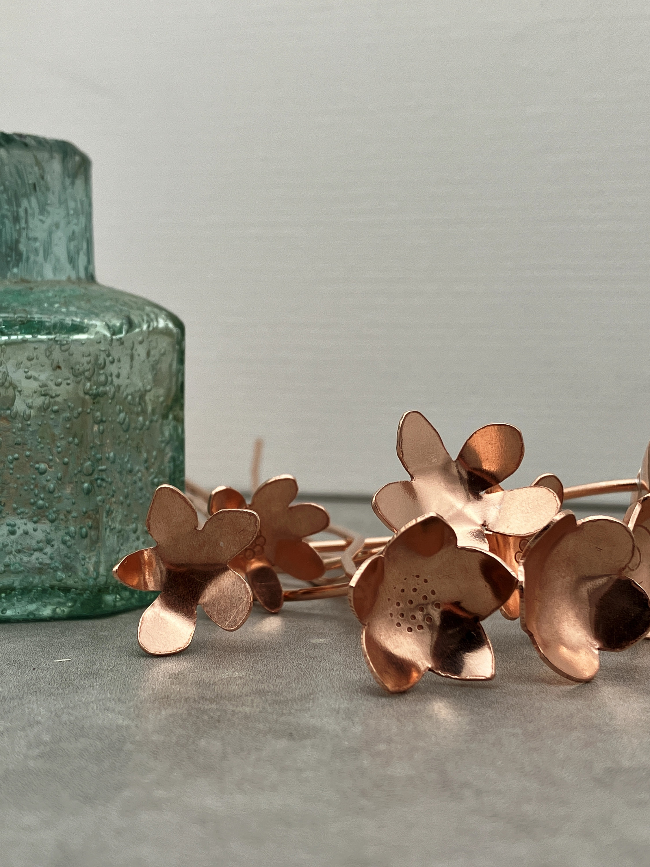 【七宝】花束 RARE VINTAGE MCM S.AGUDO FLOWER LILY PETAL ASHTRAY HOLLYWOOD