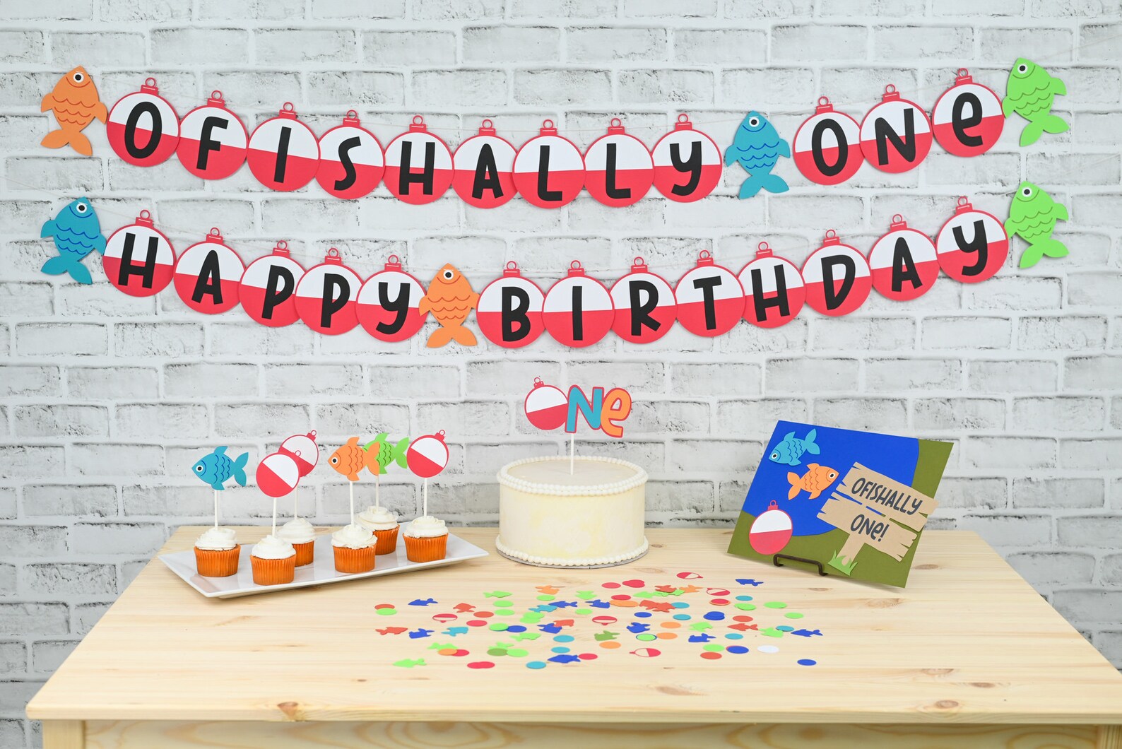 Ofishally One Birthday Party Decor Handmade Birthday Party | Etsy