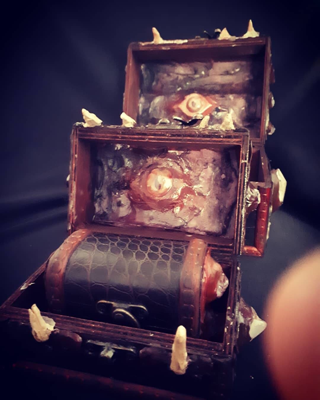 3 Mimic chests Etsy