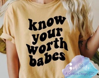 Camiseta Conozca su valor