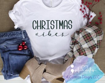 Camiseta navideña / Camiseta festiva / Navidad / Ambiente navideño
