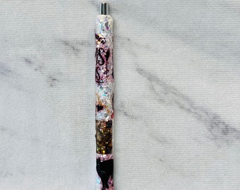 The sisters ink joy pen, refillable pen, glitter ink joy pen, all Hallows eve, H0cus|p0cus, whinnie, mary, sarah