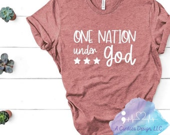 Camiseta Una Nación Bajo Dios