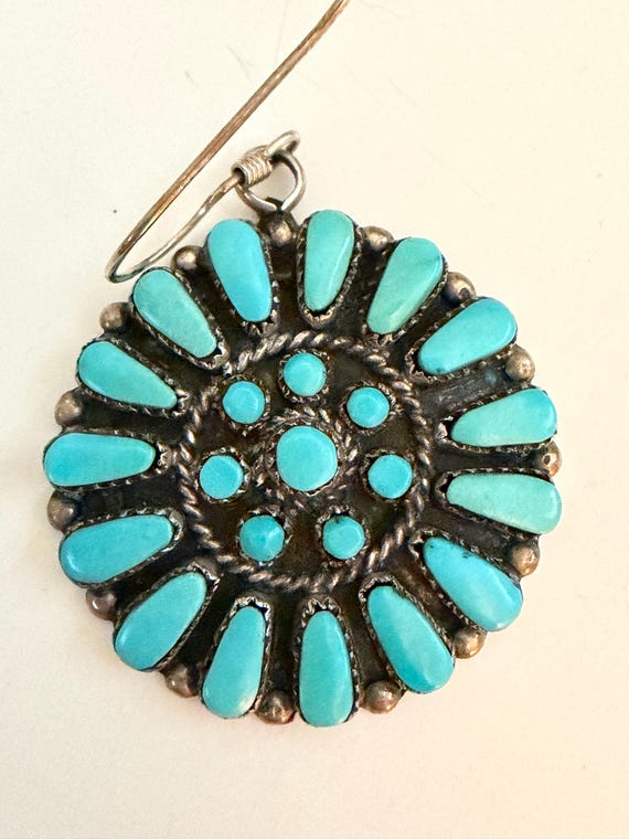 Native American Zuni Turquoise Earrings