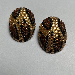 Vintage Richard Kerr jeweled Earrings