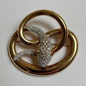 Attwood & Sawyer Vintage Snake Brooch