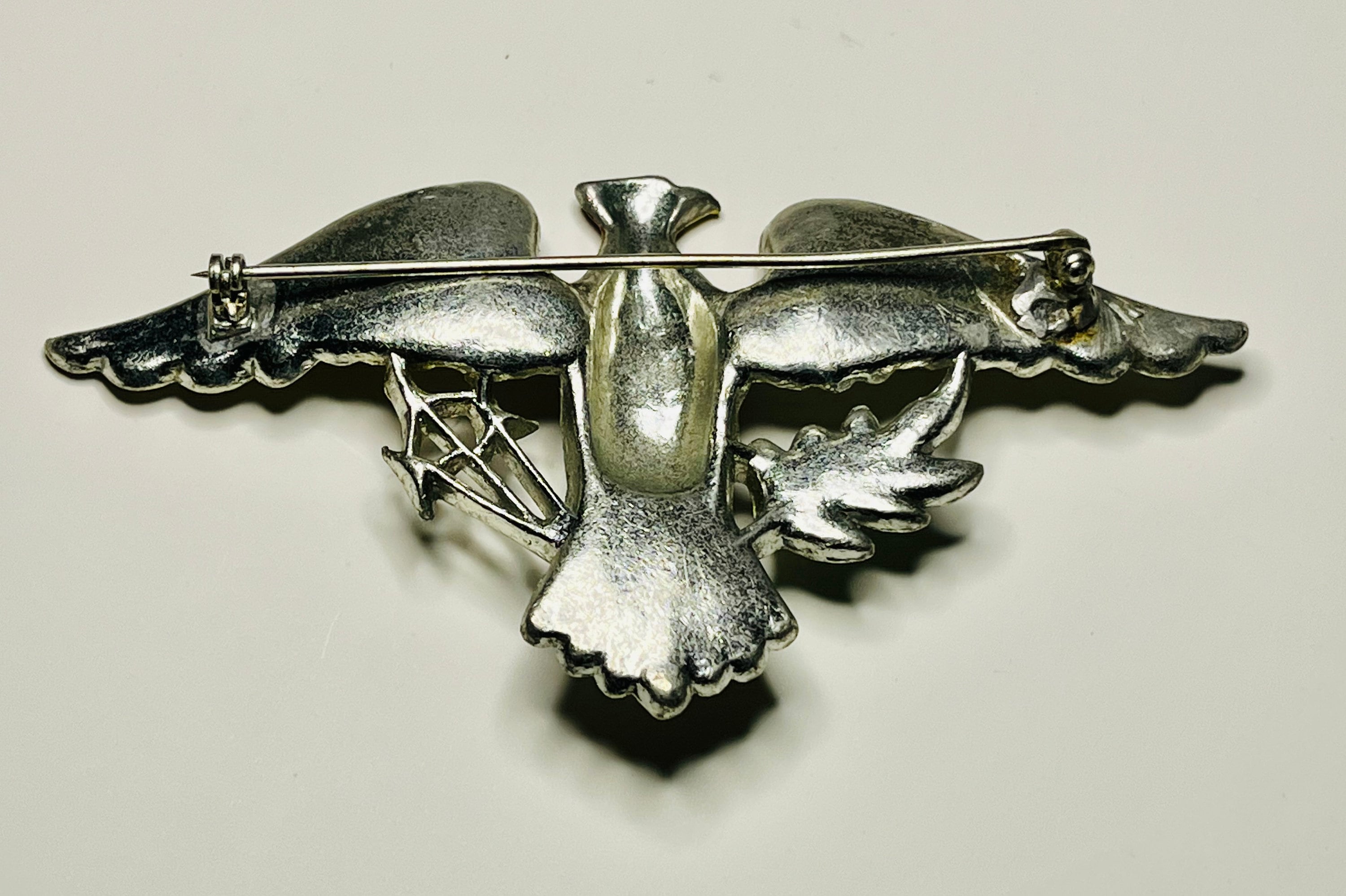 WWII Eagle Pin Sweetheart Brooch - Etsy