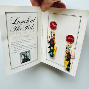 Lunch at the Ritz &quot;Signals&quot; earrings