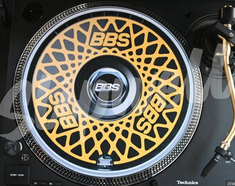 Plattenspieler Slipmat - BBS Aerodisc Wheel