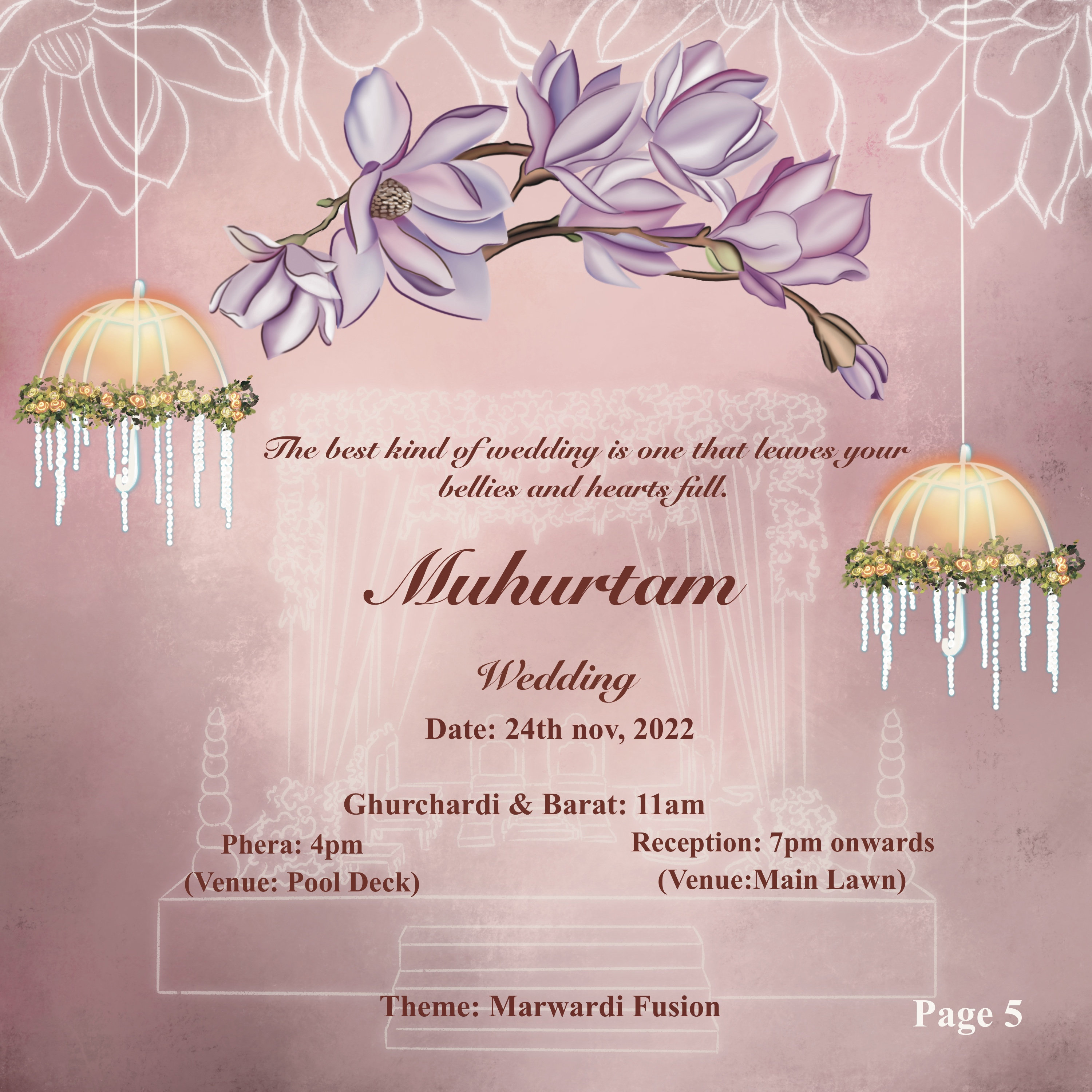 Buy Wedding Digital Invitation,ecard Invite ,floral Design Save the