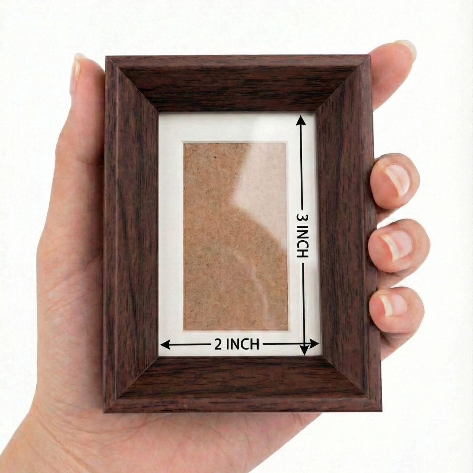 Mini Wood Photo Frame – 3inches | Instax Mini | Vintage Tabletop ...