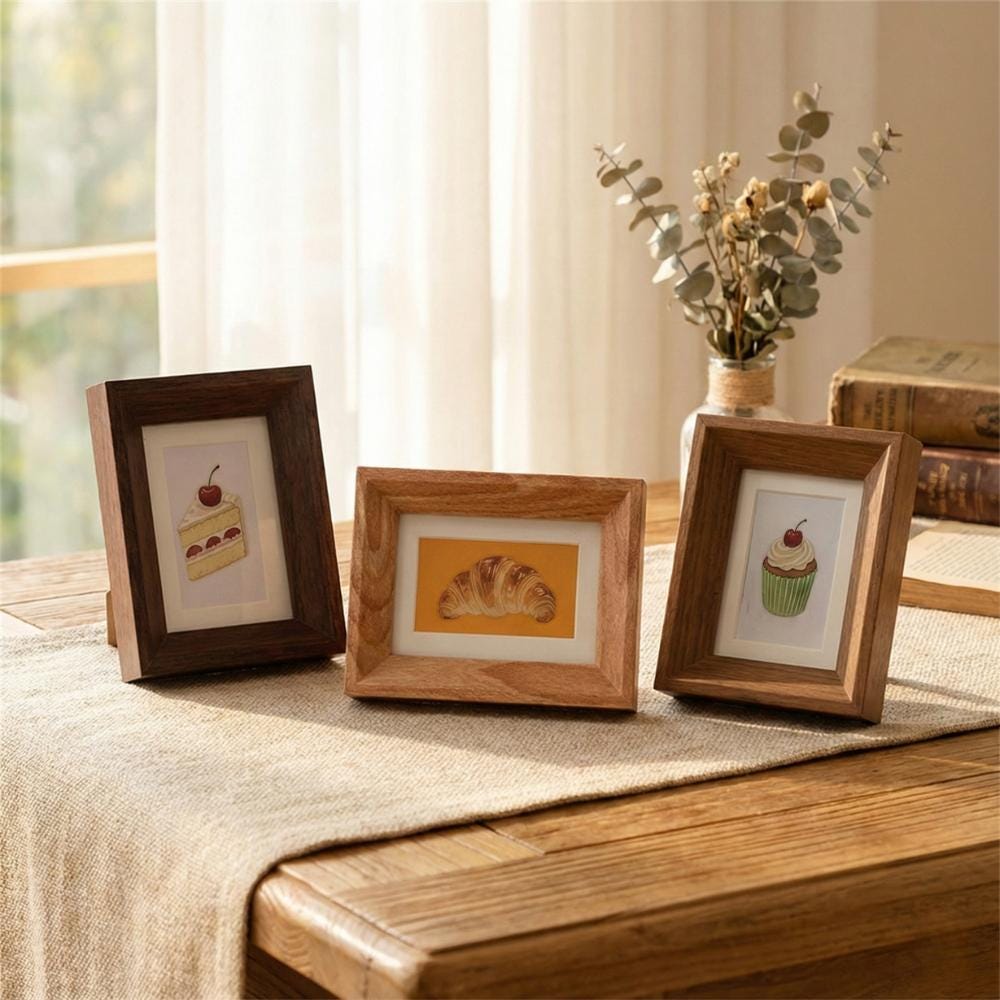 ミニチュア絵画 3点セット 額縁入り２３金金箔使用 額入りミニ絵画 - Etsy 日本