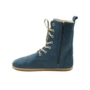 Women Boot | Wide Barefoot | Earthing Boot | Leather Handmade Boot | Leather Insole and Outsole