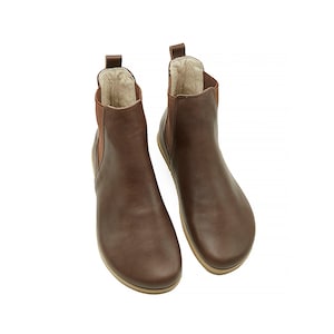 Women Chelsea Boots | Women Barefoot Shoes | Wide Toe Box Chelsea | Barefoot Shoes