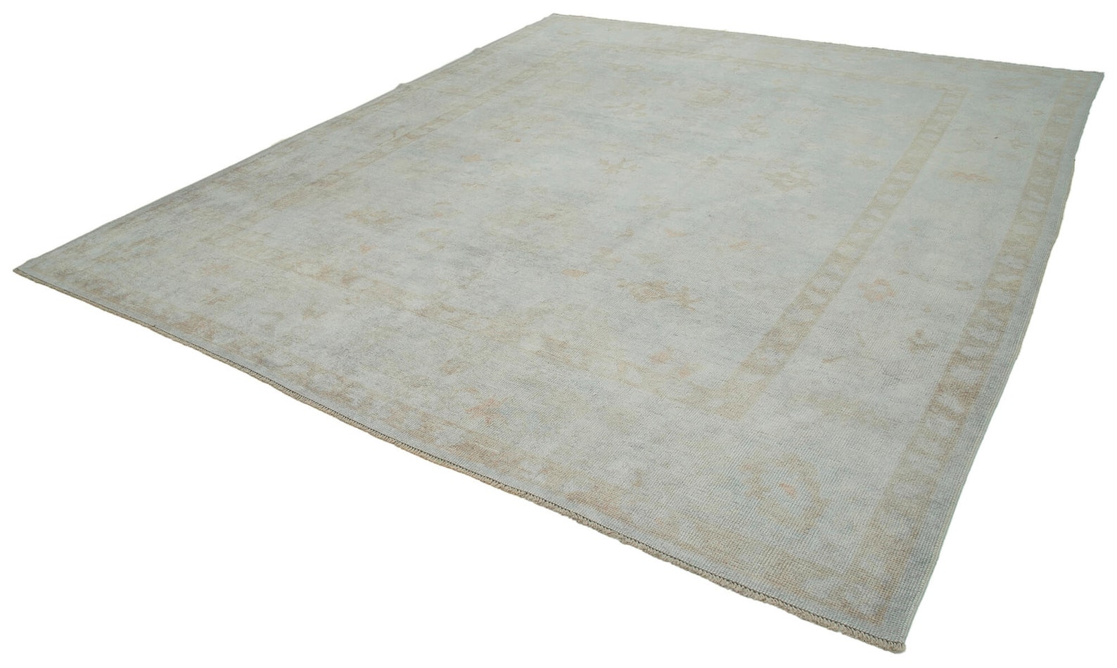 10x12 Handmade Gray Oushak Rug Oversize Area Rug Large Area Etsy