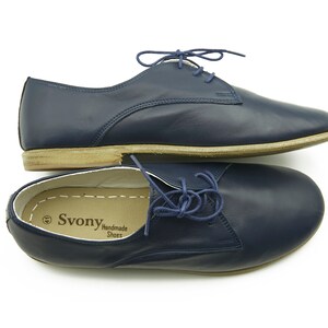 Blue Shoes - Leather Men's Yemeni Shoes - Turkish Yemeni Shoes - High Quality Shoes - Leather House Shoes, Gift For Her