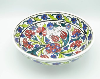 Handmade Turkish Natural Ceramic Bowl, Best Gift for Home, Home Decor Item, Home Accessories