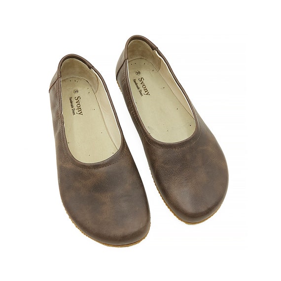 Women s Barefoot Shoes Flat Ballerinas Flat Shoes Zero Drop Shoes Daily Comfy Shoes Etsy UK